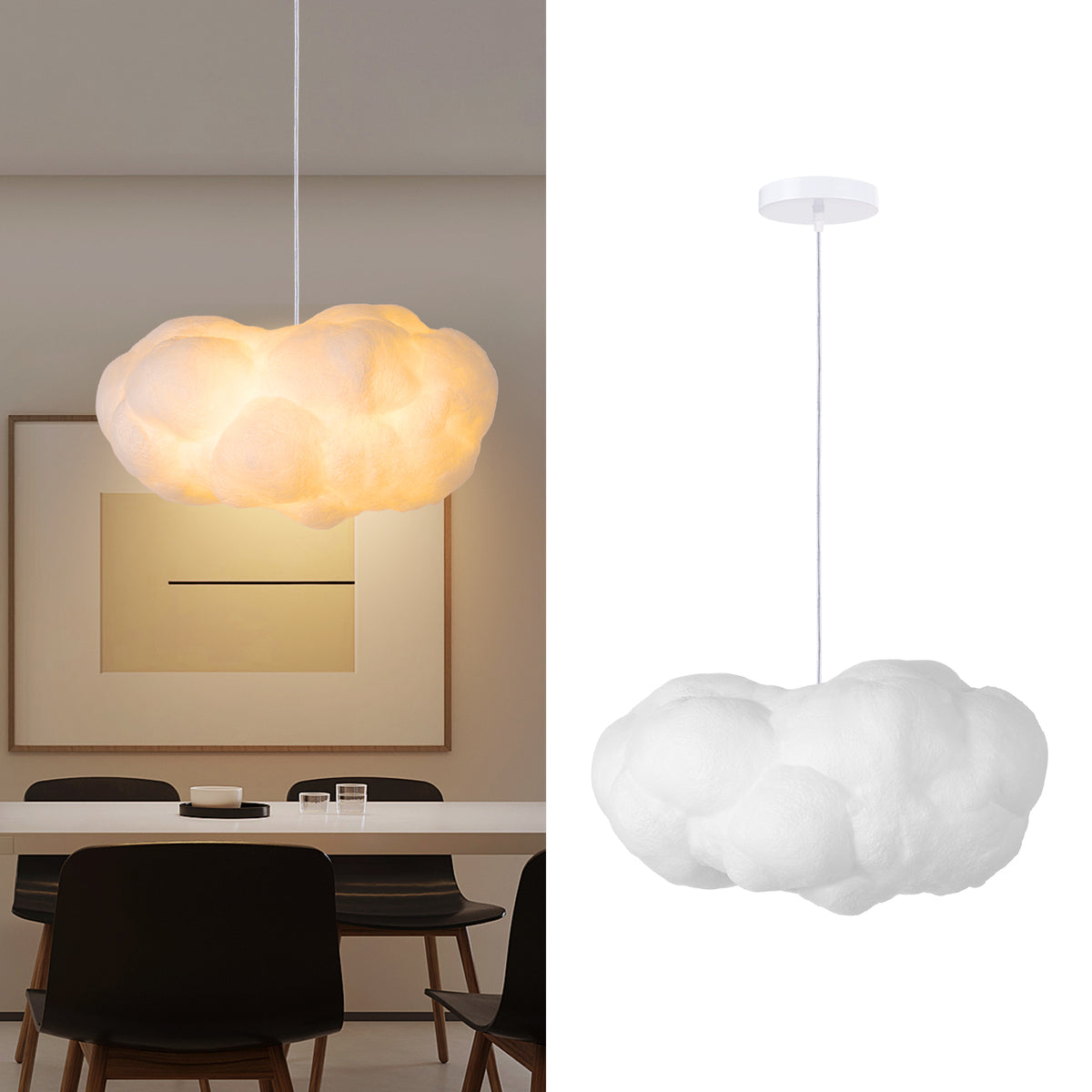 Creative Cloud Pendant Light Dream Cloud Lighting Fixture