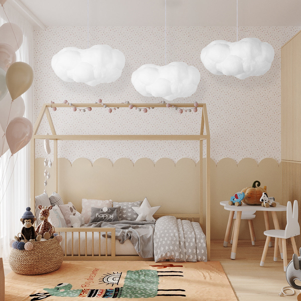 Creative Cloud Pendant Light Dream Cloud Lighting Fixture