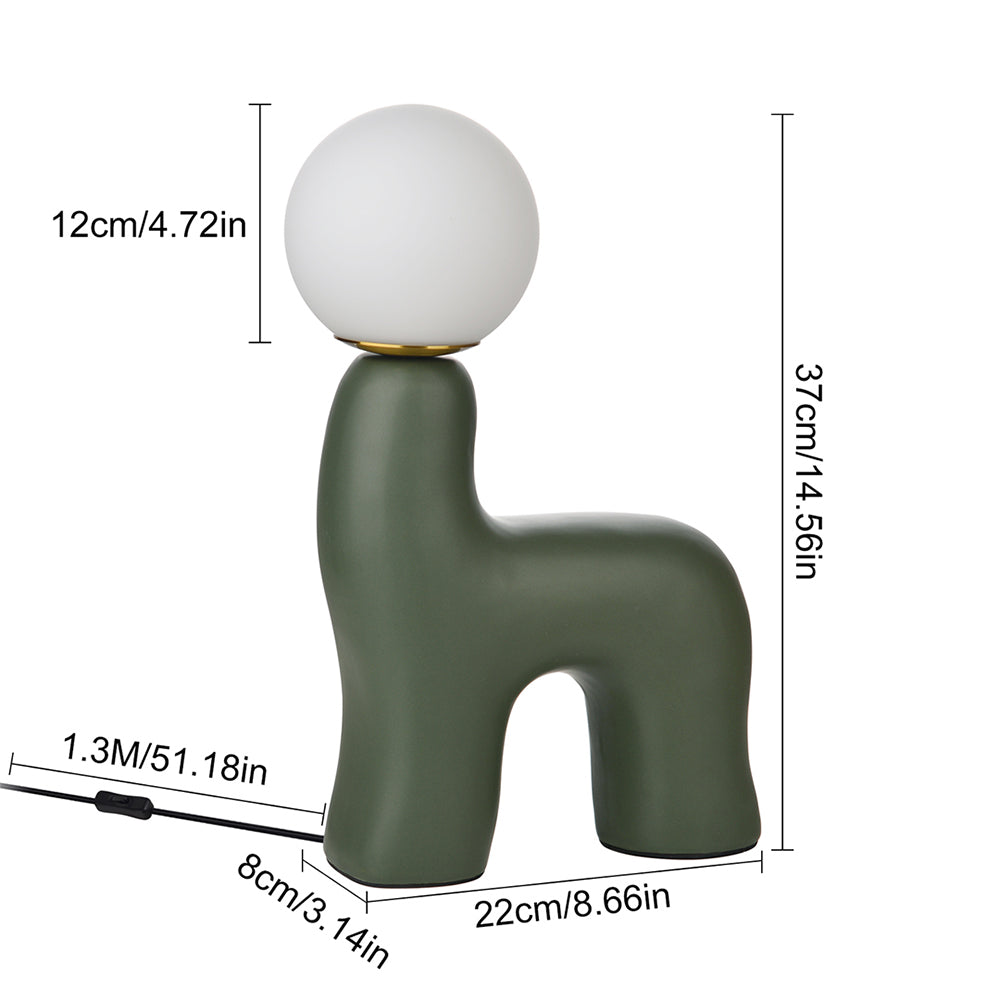 Nordic Modern Lamp Light Luxury Glass Table Lamp