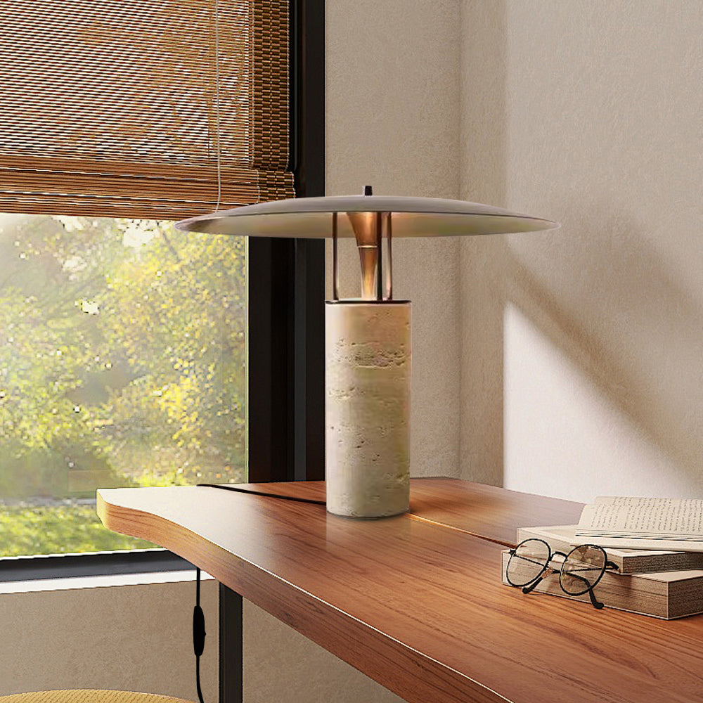 Retro LED Table Lamp Metel Fabric Creative Atmosphere Desk Light